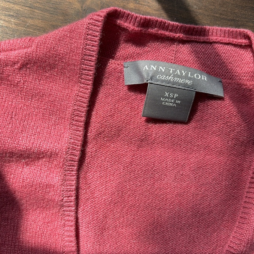 Ann Taylor Cashmere Sweater - Picture 7 of 8